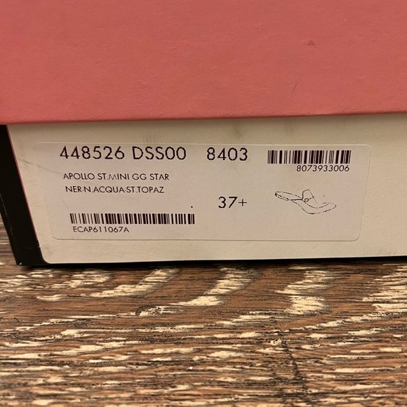 Gucci Princetown Ghost Star Leather Mules - Picture 6 of 6